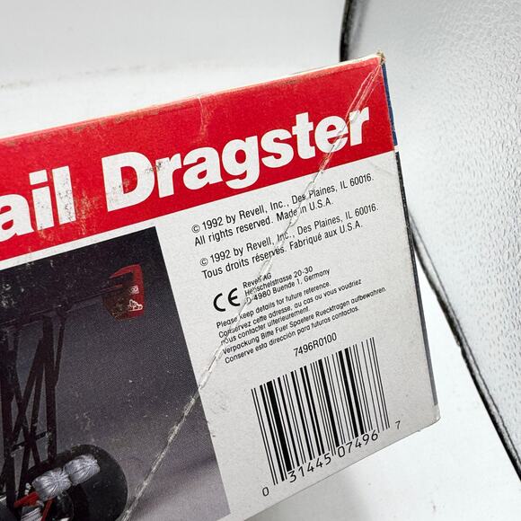 Vintage Model Car Kit  Lori Johns' Jolly Rancher Rail Dragster Revell - Picture 9 of 9
